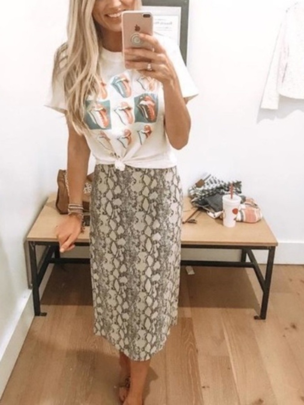 American Eagle Midi Skirt